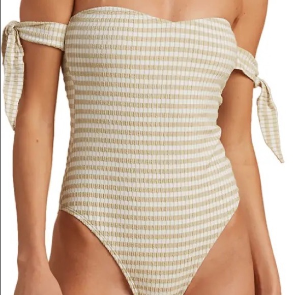 The Salty Blonde plaid One-Piece Swimsuit- Billabong…NEW - Picture 9 of 11